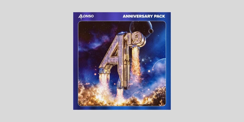 Alonso Sound offers 19 Year Anniversary Pack FREE until August 31 Alonso 19 Year Anniversary Pack