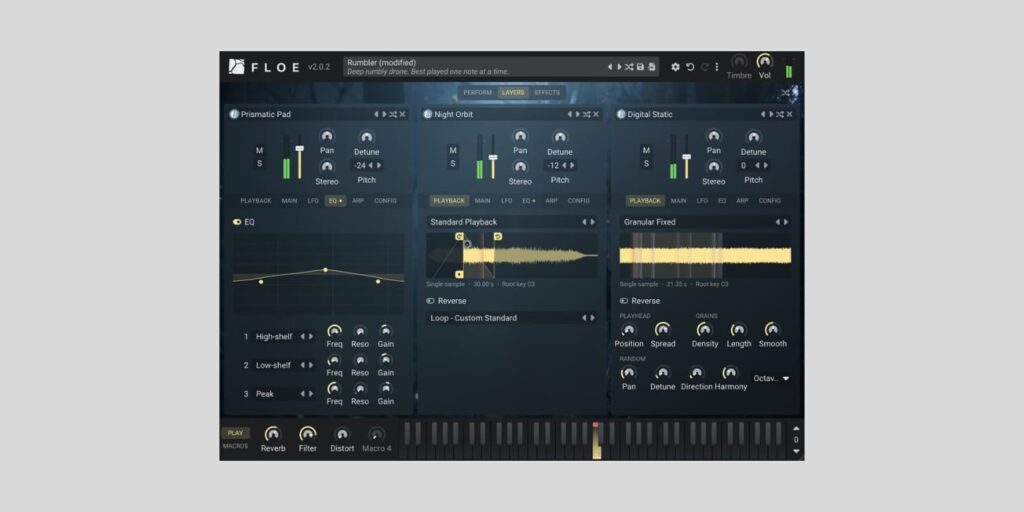 FrozenPlain updates Floe, its FREE sample library player Floe 2.0