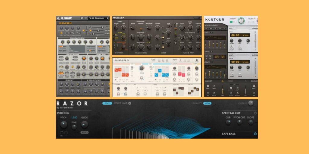 Get Native Instruments Reaktor Synthesizer Bundle for $99 at Plugin Boutique Native Instruments Reaktor Synthesizer Bundle