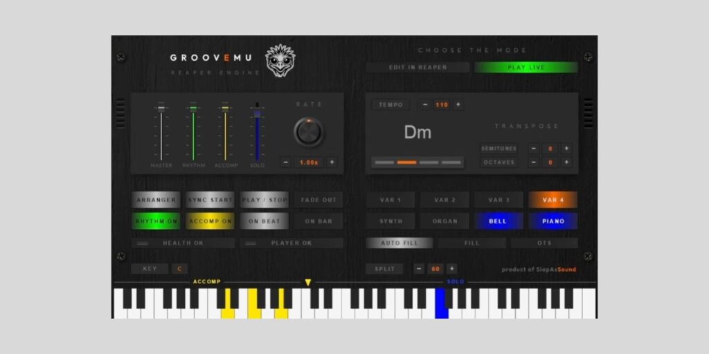 GroovEmu Arranger