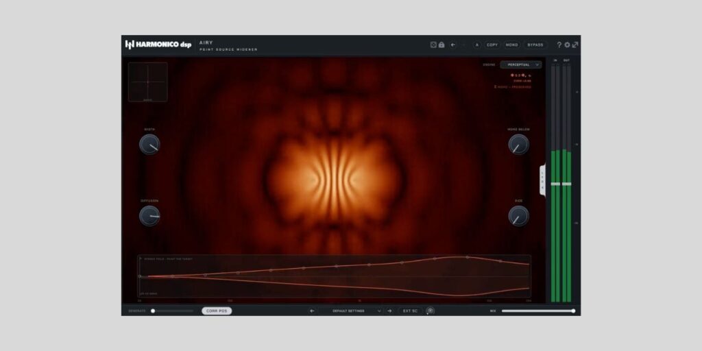 HARMONICO dsp releases Airy, a FREE mono-safe stereo widener Airy
