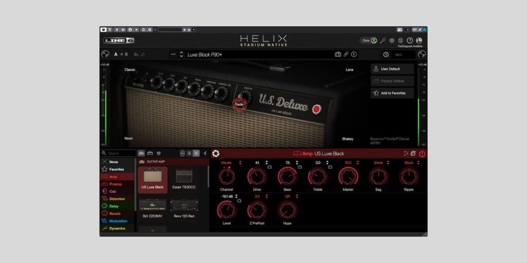 Line 6 launches FREE Helix Stadium Native Intro amp plugin Helix Stadium Native
