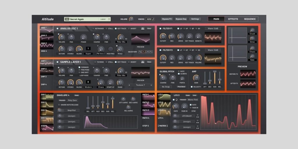 Nakst’s Altitude hybrid synthesis workstation is now freeware nakst Altitude