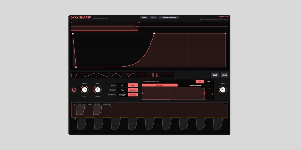 Okay Synthesizer releases Okay Shaper, a FREE three-band volume shaper Okay Shaper