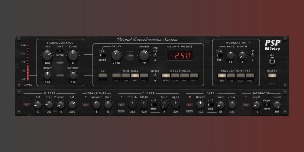 PSP Audioware launches BBDelay vintage BBD ambience processor PSP BBDelay