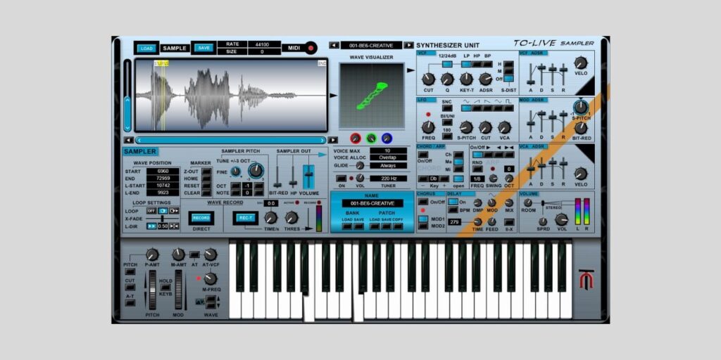 TubeOhm releases TO-Sampler, a FREE SynthEdit sampler for Windows TO-Sampler