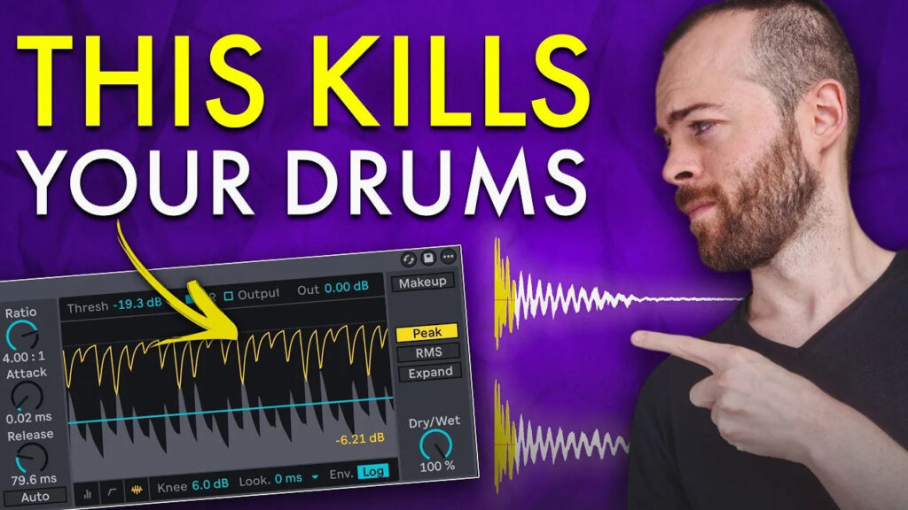 Why a Fast Compressor Isn’t Enough: Clip Your Transients First Why a fast compressor is not enough: clip your transients first in Ableton