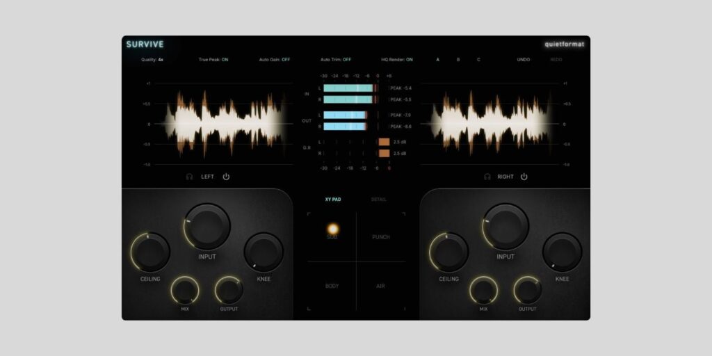 quietformat releases SURVIVE, a FREE feature-packed clipper plugin Survive